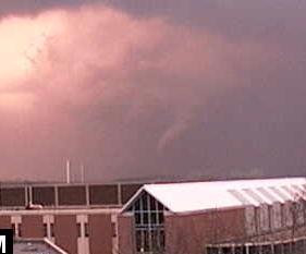 Ames tornado webcam image