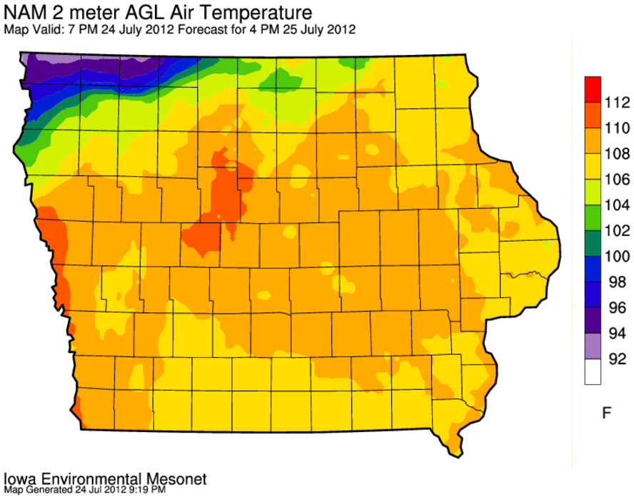 Warmest day yet?