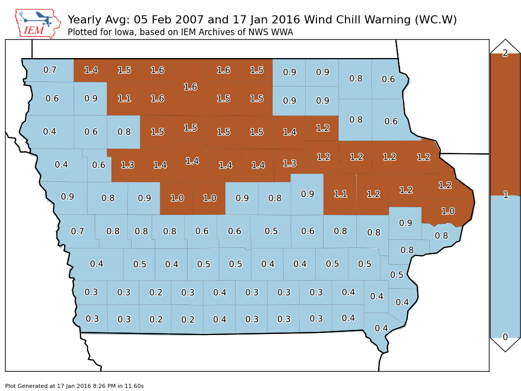 Wind Chill Warnings