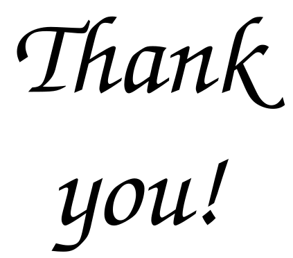 Thanksgiving Thanks