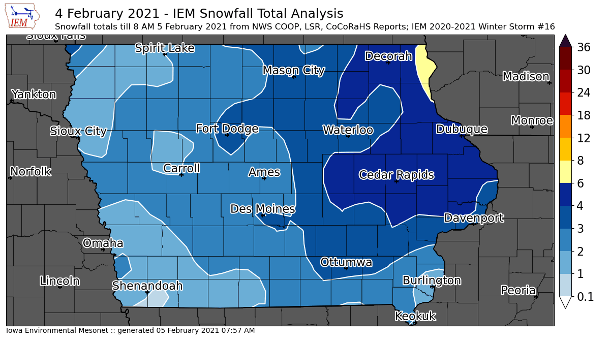 '20-'21 Winter Storm #16
