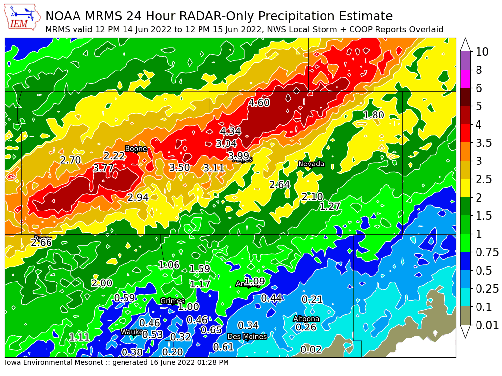 Minor Ames Flooding